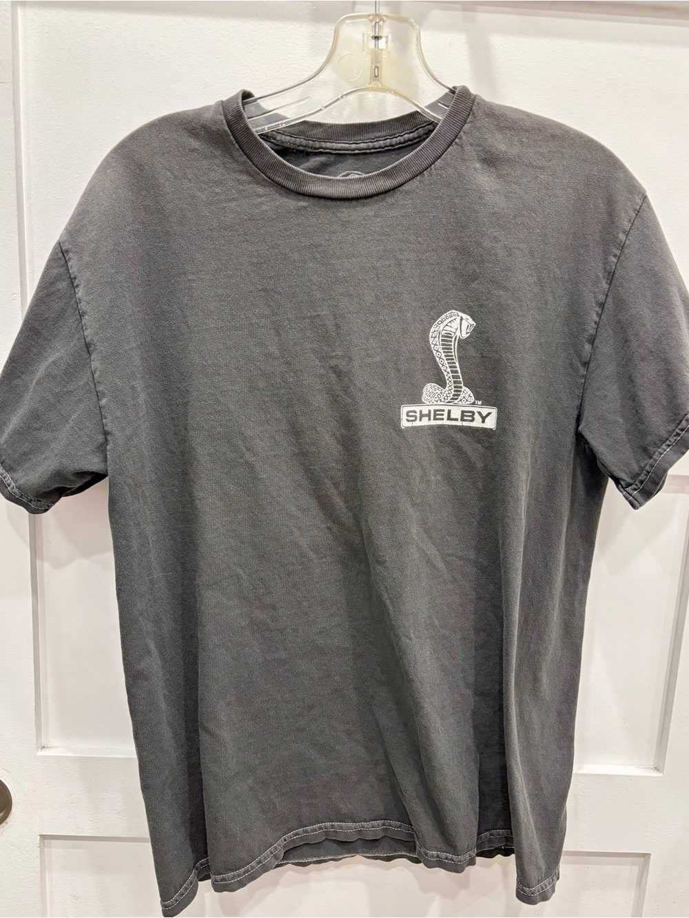 Shelby Charcoal Short-Sleeve Cobra GT500 Logo Tee